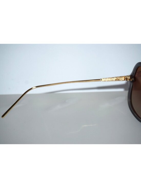 BOUCHERON 0032S 004 Gray Acetate, Metal Sunglasses France Designer